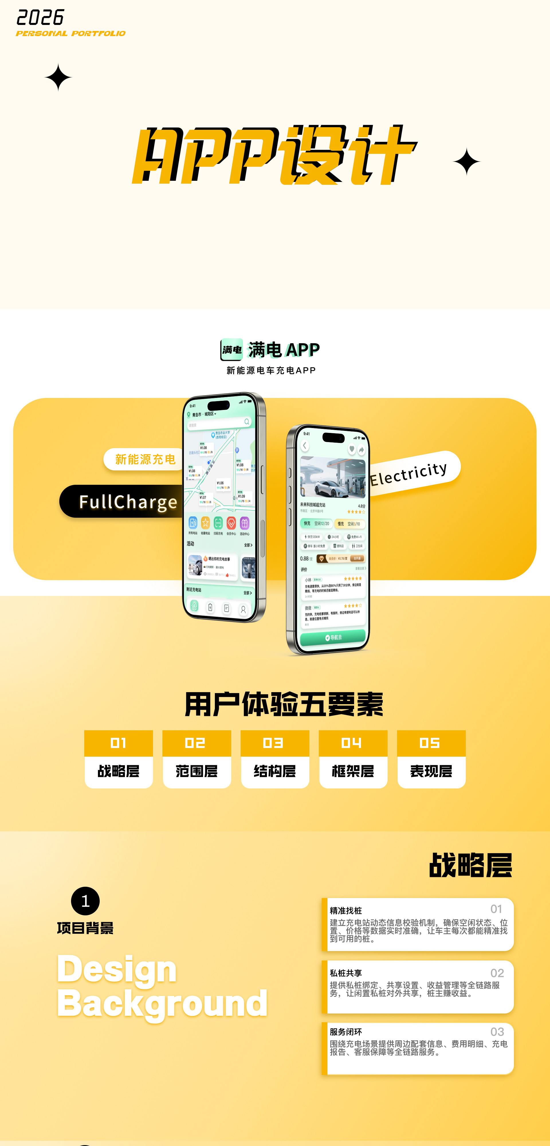 满电 APP 产品设计